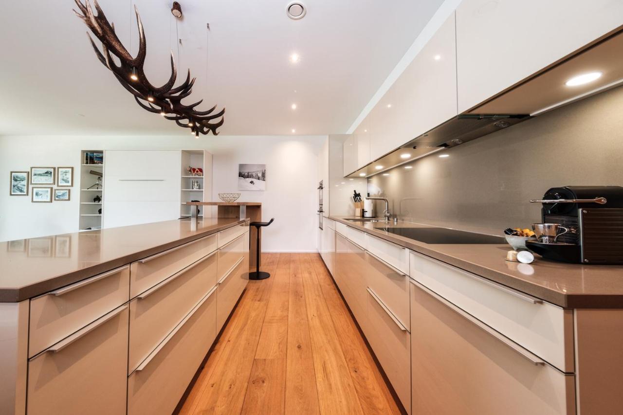Luxury Panorama Apartment With Alpengold Spa Access Davos Exteriér fotografie