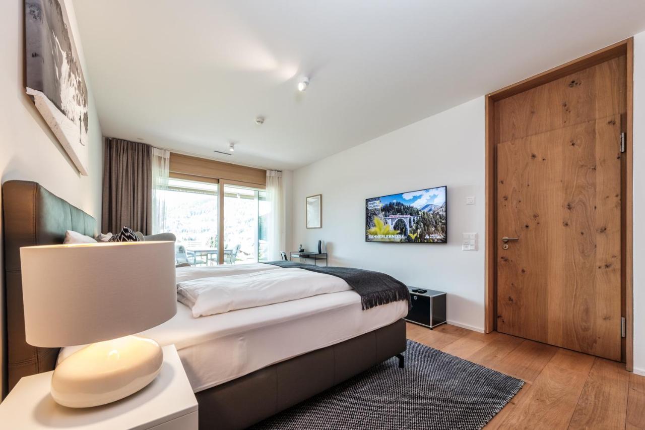 Luxury Panorama Apartment With Alpengold Spa Access Davos Exteriér fotografie