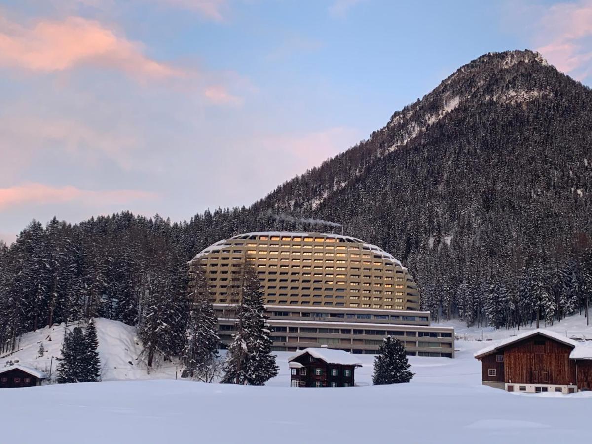 Luxury Panorama Apartment With Alpengold Spa Access Davos Exteriér fotografie