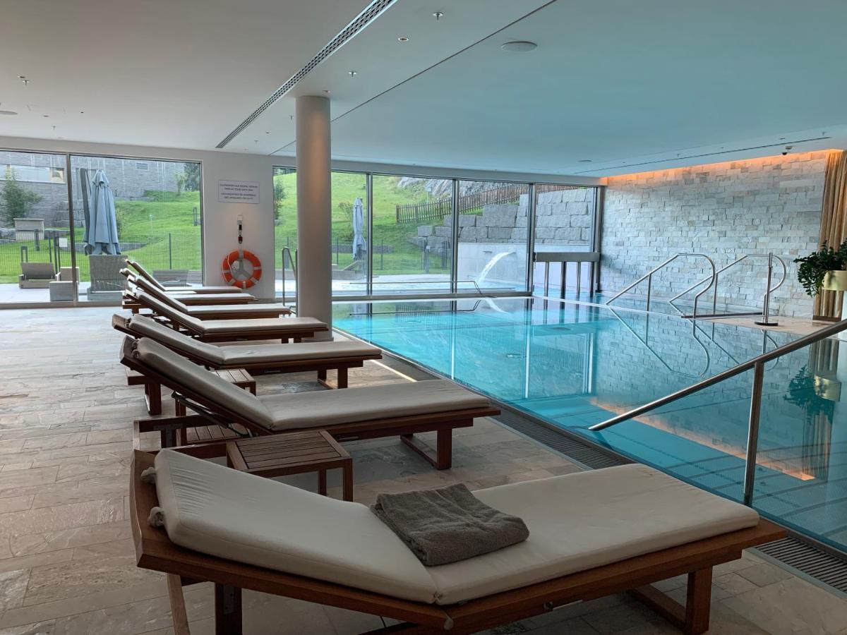 Luxury Panorama Apartment With Alpengold Spa Access Davos Exteriér fotografie